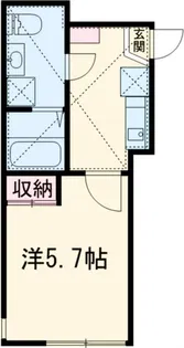 ウィンレックス横須賀【2階】の間取り