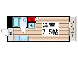 白旗ハイツ【2階】の間取り