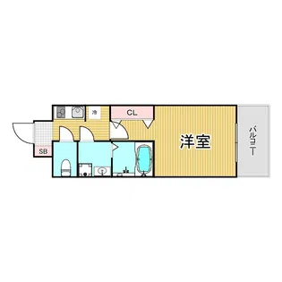 アーバングリーン甲子園【4階】の間取り