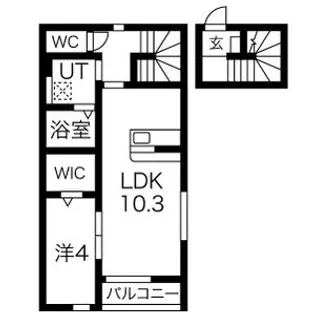 メゾン・ド・ハシヌマA棟【2階】の間取り