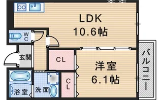 il Cuore sakurazuka【1階】の間取り