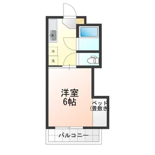 ロワールヨシダ【2階】の間取り