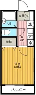 ファミール・サチ【1階】の間取り