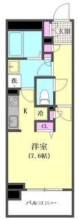 クリオレジダンス大森WEST【5階】の間取り