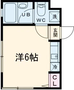 エフォート西池袋【2階】の間取り