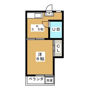 フラワーハウス【2階】の間取り