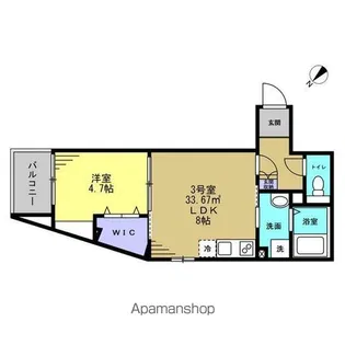AJ津田沼【3階】の間取り