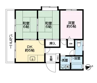 ロイヤル21【1階】の間取り