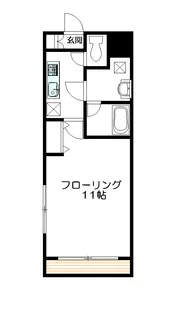 リヴェールHERO【1階】の間取り