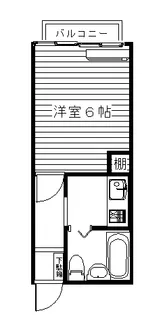 パサージュ808【2階】の間取り
