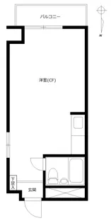 麻布エンパイアマンション【4階】の間取り