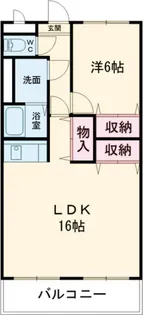 大島マンション1【2階】の間取り