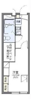 レオパレス高浜【2階】の間取り