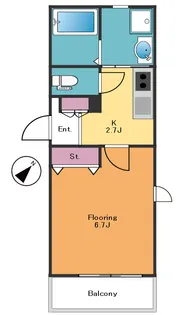 Vivre【3階】の間取り