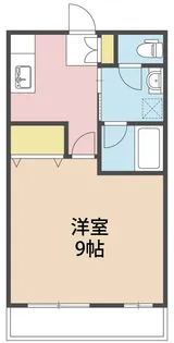 アルファー中島【3階】の間取り