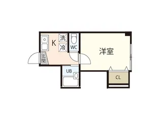 COMFORT AKEBONO【3階】の間取り