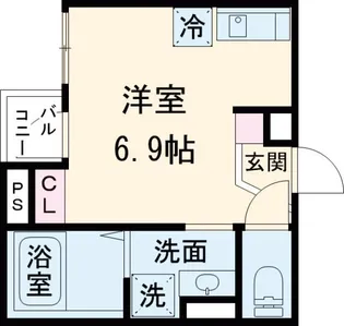東京都葛飾区堀切6【アパート】の間取り
