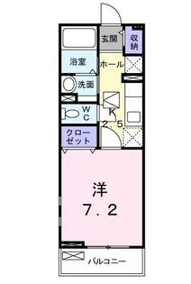 ポミエ【1階】の間取り