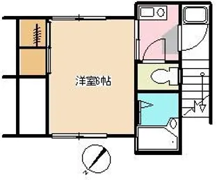 メゾンブランシュ【2階】の間取り