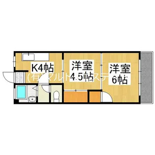 MAMビル B棟【4階】の間取り