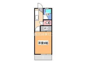 土山ハイツ【1階】の間取り