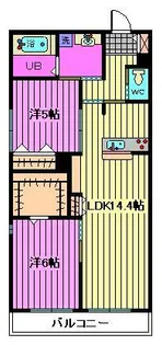 ヴァン ブリエ(vingt briller)【1階】の間取り