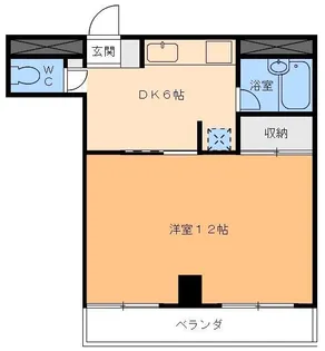 VIPマルジョウ【3階】の間取り