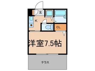 グランハイム神村【1階】の間取り