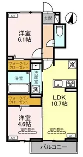 アナベルIII【1階】の間取り