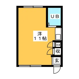 スターライトホームズB【2階】の間取り