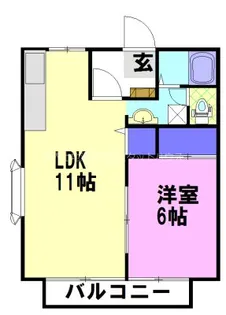 サンヒルズガーデン C【1階】の間取り
