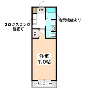 ジュネスセキセイ【2階】の間取り