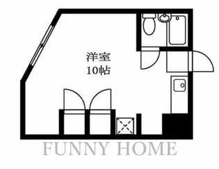 東京都世田谷区上馬2【アパート】の間取り