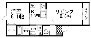 Ever Lasting septimo【1階】の間取り