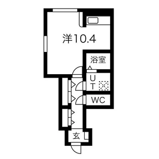 カーサ・ミー【1階】の間取り