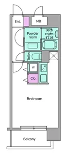 RESIDENCE江戸川橋 レジデンス江戸川橋【6階】の間取り