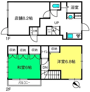 埼玉県上尾市東町2【一戸建】の間取り