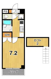 グランツハイム【2階】の間取り