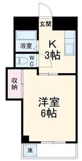 メゾン山王【3階】の間取り