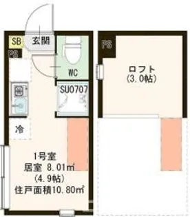 ヴィラ練馬春日町【2階】の間取り