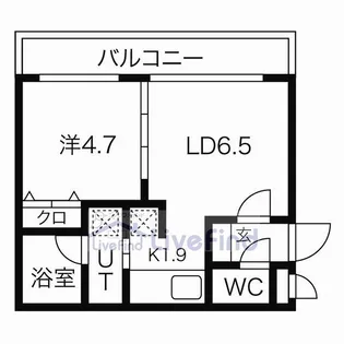 ヴィラアーバーナ【4階】の間取り