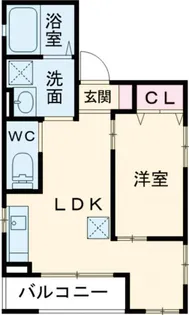 SOUTHERN WOODS【2階】の間取り