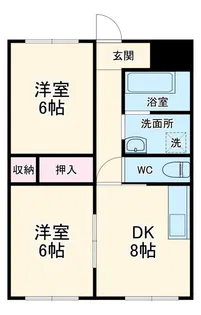 Nハイツ【2階】の間取り