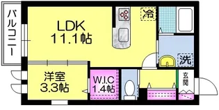 セレーナメゾン【3階】の間取り