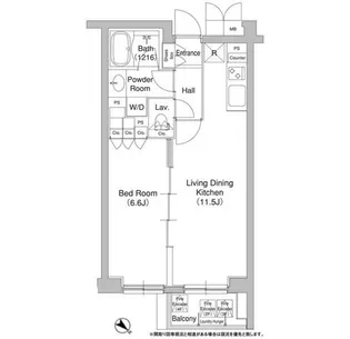 コンフォリア原宿【2階】の間取り