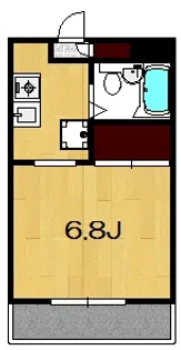 クリスタルハイムII【2階】の間取り