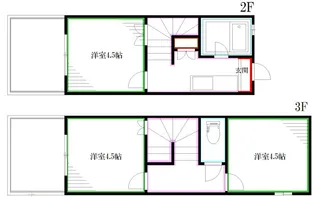 東京都杉並区高円寺北3【マンション】の間取り