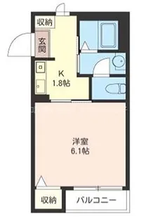 東京都八王子市子安町4【マンション】の間取り