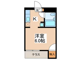 タ-トルヒル【1階】の間取り