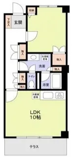 東京都世田谷区上馬5【マンション】の間取り